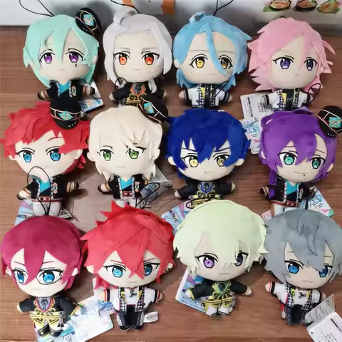 12pc Anime Ensemble Stars Plush Ayase Mayoi Shiina Niki HiMERU Soft Stuffed Dolls Kawaii Amagi Rinne