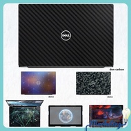 [SALE HOT] Miếng Skin dán cho Laptop Dell màu Chrome đen carbon (inbox mã máy cho Shop nhé)