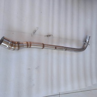leher knalpot Jupiter Z1 - pipa leheran racing Yamaha Jupiter Z1 injeksi semi stenlis, cacing,bonus 