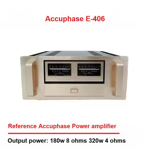 CHUBAN Reference Accuphase E-406 Line Class A and B High Power 320W*2 Pure Post-stage Amplifier Home