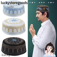 LUCKYSTOREGOODS Muslim Hat Fashion Cotton Saudi Arabian Musliman Turban