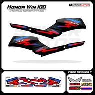 HONDA WIN02 Striping Sticker Win 100 Sticker Variations Sticker Striping Scotlet Scotlite WIN 100 Cl
