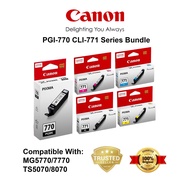 CANON PGI-770 / PGBK CLI-771 / PGI-770XL / CLI-771XL BK C M Y Printer Ink Cartridges