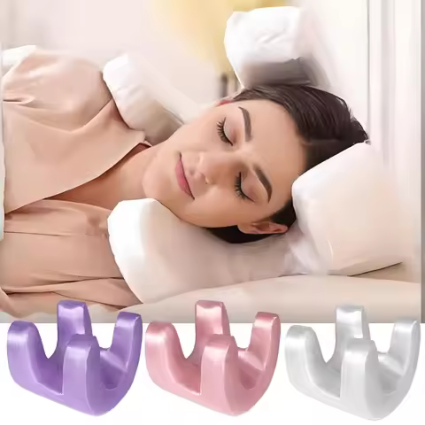 Face Pillow for Wrinkles Anti-wrinkles-aging Neck Beauty Pillow Soft Memory Foam Facial Wrinkles Bac
