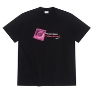 KIMOCHEESE Short Sleeve T-shirt - Check condom