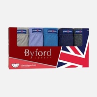 BYFORD 5pcs 100% Combed Cotton Hipster (BMB308732)