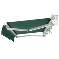 Awning Lipat Canopy Tahan Air / Canopy Rumah Gulung Manual / Perlindungan Matahari Perlindungan Uv