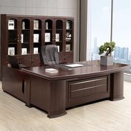 ST/💚老板办公桌大班台总裁桌主管桌经理办公桌椅组合简约网红办公家具 LNLN