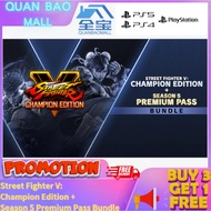 Street Fighter V: Champion Edition + Season 5 Premium Pass Bundle (  PS4 & PS5 ) Muat turun Permaina