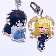 Acrylic Keychain & Epoxy "Death Note"