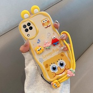 เคสซิลิโคนขอบคลื่นสำหรับ Samsung Galaxy A12 SM-A125F/DSN SM-A125F /Ds SM-A125F SM-A125M 3D เคสโทรศัพ