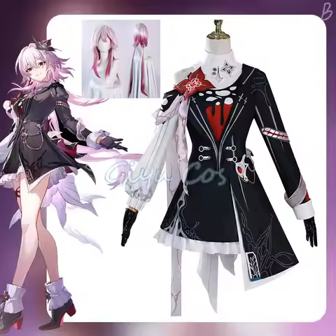 Honkai Star Rail Evernight Cosplay Costume March 7th Anime Chinese Halloween Costumes for Women Game