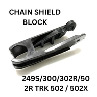 ORIGINAL CHAIN SHIELD BLOCK CHAIN COVER CHAIN GUIDE Benelli TNT 249S/300/302R/502R TRK 502 / 502X QJ