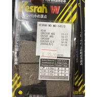 Vesrah rear brake pad for Z800/CB500/CB650