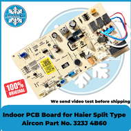 Indoor PCB Board for Haier Split Type Aircon Part No. 323J 4B60