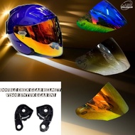 [FREE STICKER SHOEI] VISOR HELMET SHOEI Cermin Topi CJ1 JF3 JF2 JSTREAM JACK API SHOEI HONDA JFORCE 