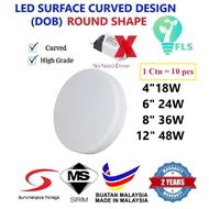 [WHOLESALE] High Grade SIRIM DOB Led Surface Downlight 18W 24W 36W 48W Round White Ceiling Down Ligh