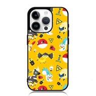 Casing Case iPhone 15 14 13 12 11 XR XS X 8 7 6 5 SE Pro Max Mini Plus Doodle Pokemon AE2586 Custom 