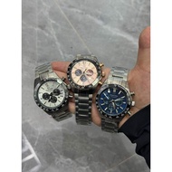 GS Men's Automatic Mechanical Watch 2813 Movement Stainless Steel Case Strap 42MM Dial Mineral Tempe