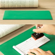 Stamp Pad Bank Stamp Pad No Deformation Financial Stamp Pad Office Supplies Thickened Square Soft St