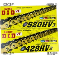 Rantai Tebal Motosikal Rantai Pengedap Minyak 428 520 525 530 Rantai Senyap Menyelesaikan Bunyi X20