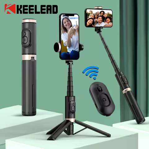 Bluetooth Wireless Handheld Selfie Stick Tripod Extendable Monopod with Remote for Huawei iPhone 13