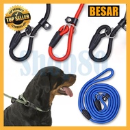 Large & Small Nylon Leash For Dogs/Cats Slip Lead Cesar Millan Nylon Dog Cat Leash Sliplead