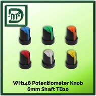 (10pcs) WH148 Potentiometer Knob for 6mm Shaft TB10 for Amplifier Different Colors