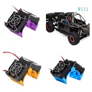 Will Model Car Motor Cooling Device with Double Fan Design For 1 8 Scale Model 4074 4274 1515 Motor 