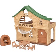 EPOCH Sylvanian Families Exciting Log House In The Forest  Made in Japan