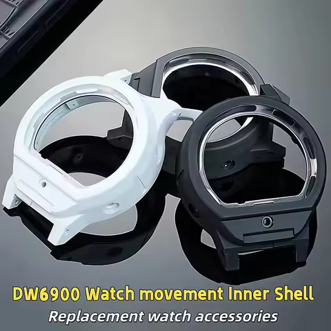 DW6900 Watch Inner Case for Casio G-shock DW-6900 Modificed plastic movement Inner Shell Replacement