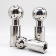 2025 BSP12"-2" Inch SS304 Stainless Rotary Spray Ball Sanitary Female Thread CIP Tank Cleaning Head 