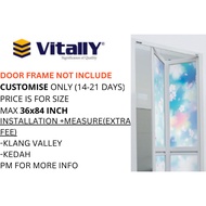 (PREORDER)VITALLY BI-FOLD  CUSTOMISE  ALUMINIUM DOOR WATERPROOF