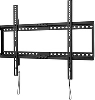 Monoprice Wide Screen Low Profile Fixed TV Wall Mount Bracket - LED TVs 37in to 80in, Max Weight 154