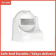 Wall-Mounted Infrared Motion Sensor, 1200W, for UP to 12m, IP44 Rating-Suitable for Smart Home Light