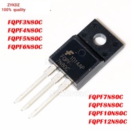 5PCS MOS FET FQPF3N80C FQPF4N80C FQPF5N80C FQPF6N80C FQPF7N80C FQPF8N80C FQPF10N80C FQPF12N80C TO-22