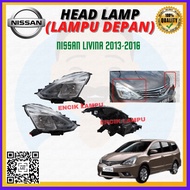 FASTLINK NISSAN LIVINA 2013 2016 HEAD LAMP LAMPU DEPAN BESAR HIGH QUALITY