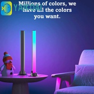 GLENES Music Rhythm Lights, Smart USB Powered RGB LED Light Bar, Background Lighting Symphony Mode L