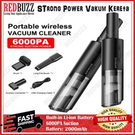 REDBUZZ Vacuum Cleaner 6000PA Car Vacuum Wireless Upgrade Rechargeable Cordless Car/Home Vakum Clean