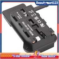 NP-F550 V-Mount Buckle F970 Dummy Battery for  Monitor LED Video Transmission V-Shaped Power Supply 