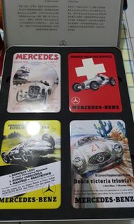賓士 紀念車  磁鐵 禮盒 Mercedes Benz