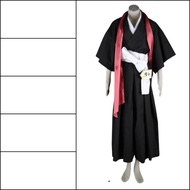 NEW Matsumoto Rangiku Cosplay Anime Bleach Costume With Scarf Halloween Party Role Play Clothes Acce