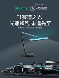 [飛利浦直送 原裝行貨2年保養] Philips 飛利浦 × Mercedes-AMG Petronas F1 聯名限定版 LED 護眼檯燈 (座夾兩用) Philips × Mercedes-AMG