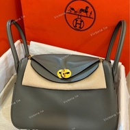 Hermes Lindy26 積雨雲灰 金扣 閒置品