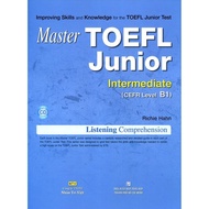 Book - Master TOEFL Junior Cefr Level Listening Intermediate B1 (With CD)