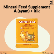 Mineral Feed Supplement A (ayam) + itik kemasan 1 kg vitamin mineral ayam