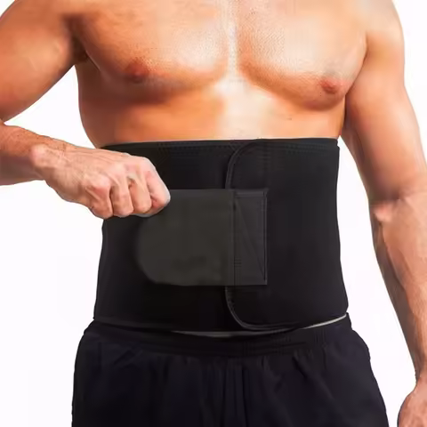 New Promotion sport accessories Back Support Brace Belt Lumbar Lower Waist Double Adjust Back Pain R