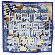 【日本直送】愛馬仕 HERMES 絲巾 સare45 Horse Club Detail Gavroche Club de Tails 白色 женские 【未使用】
