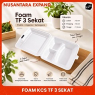 Styrofoam Foam Box TF2, TF3 POLOS, TF 3 Separator (50Pcs)
