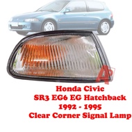 Honda Civic SR3 EG6 EG Hatchback Corner Signal Lamp Clear 1992 - 1995 New Left Passenger and Right D